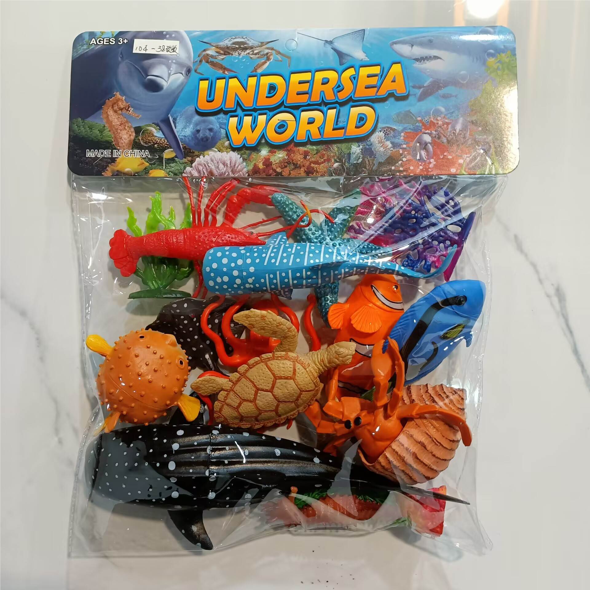 Игровой набор "Океан": фигурки морских животных