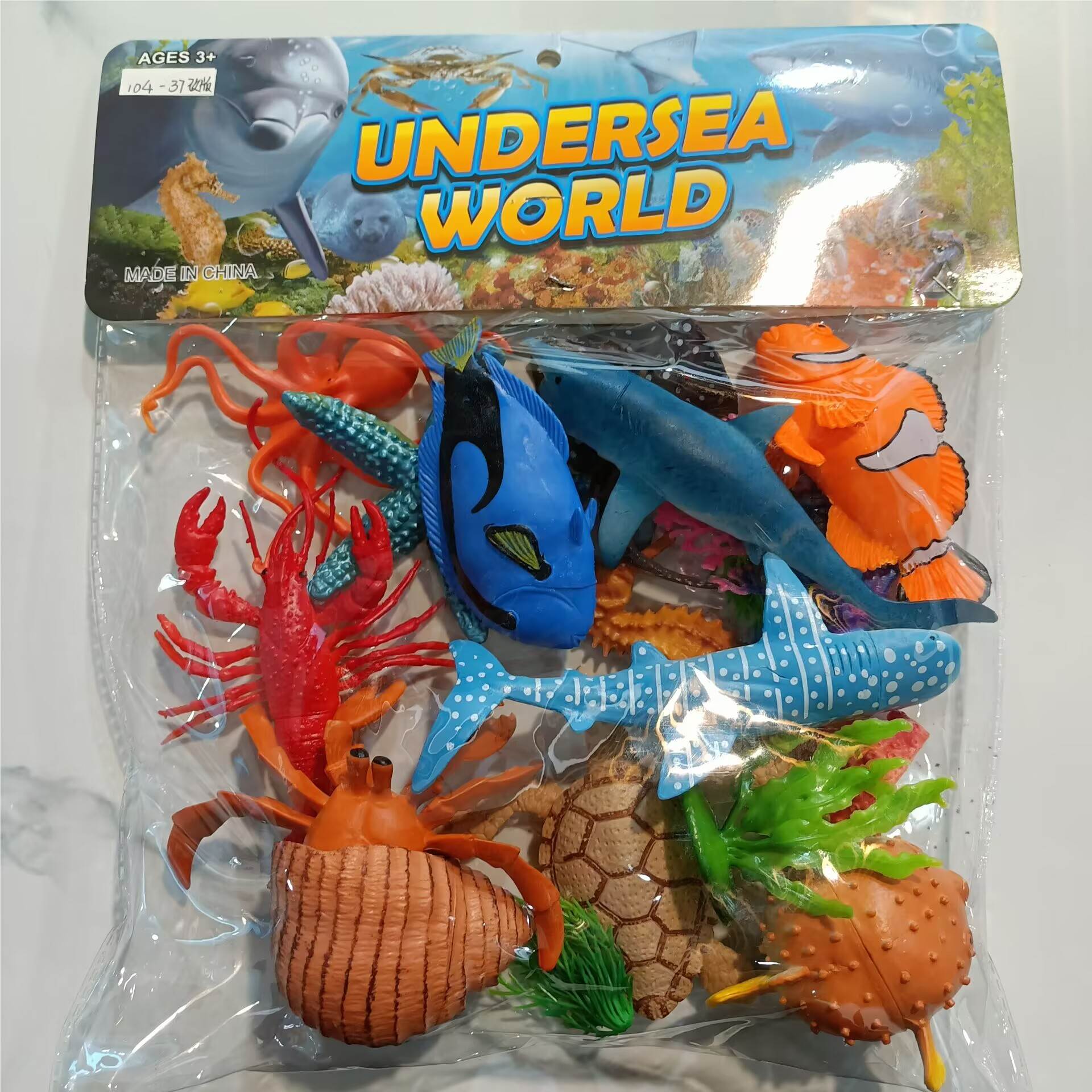 Игровой набор "Океан": фигурки морских животных