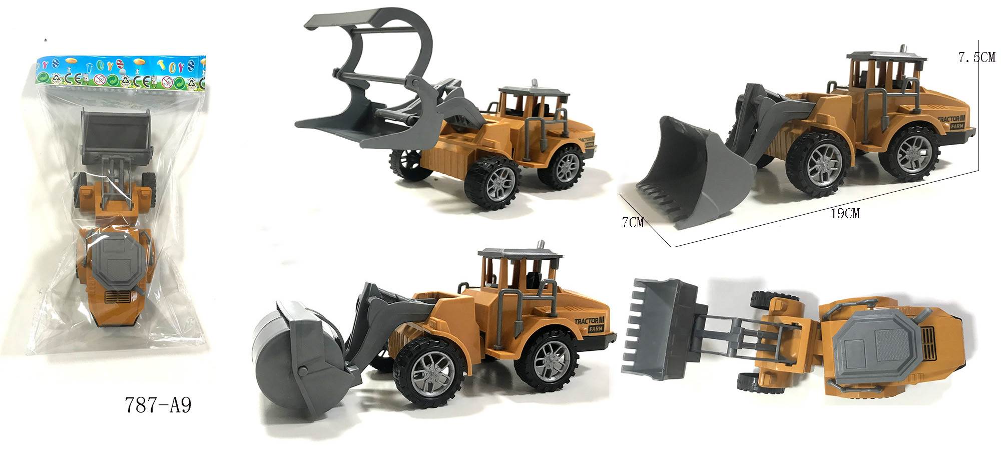 Инерционный детский грузовик Friction CHILDREN TRUCK