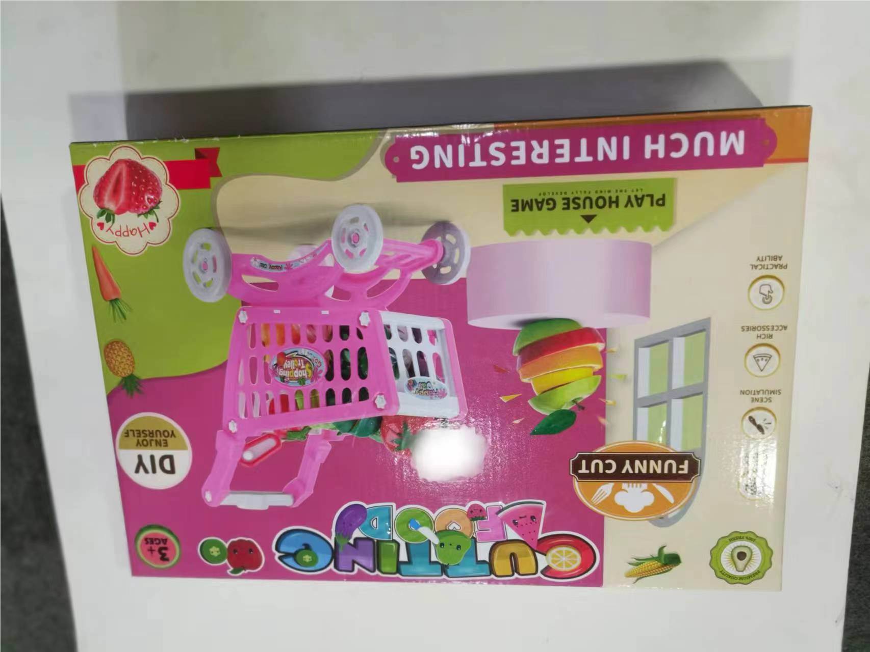 Игровой набор "Тележка с продуктами" для сюжетно-ролевых игр