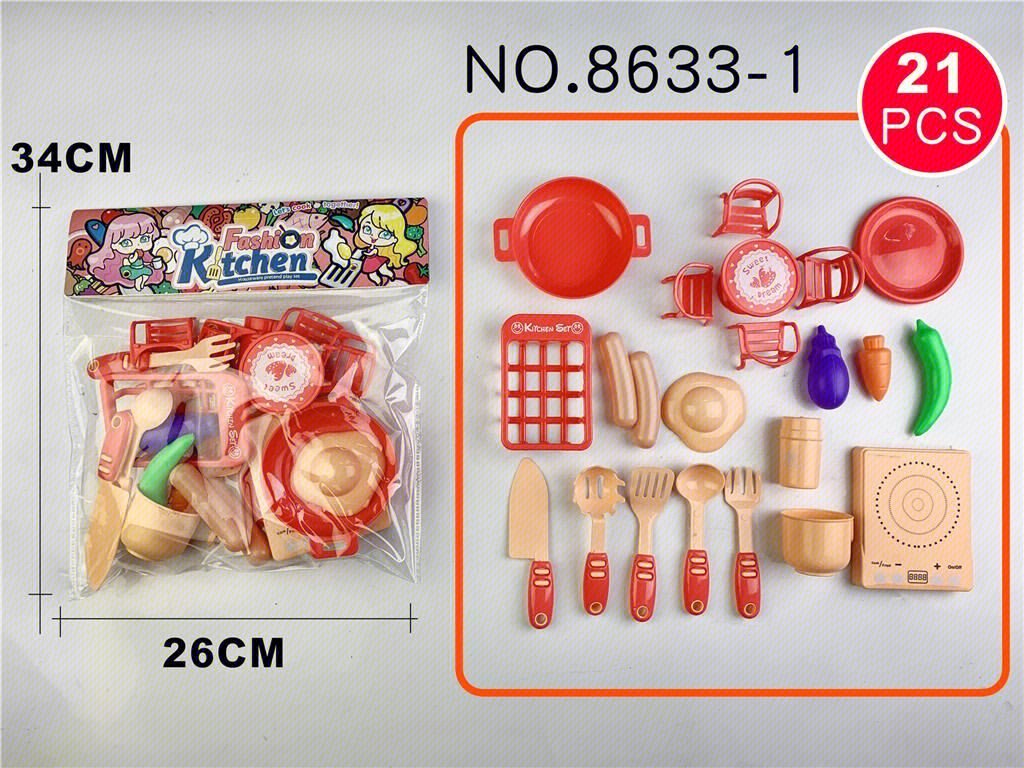 Игровой набор посуды и продуктов "Кулинарный обмен"
