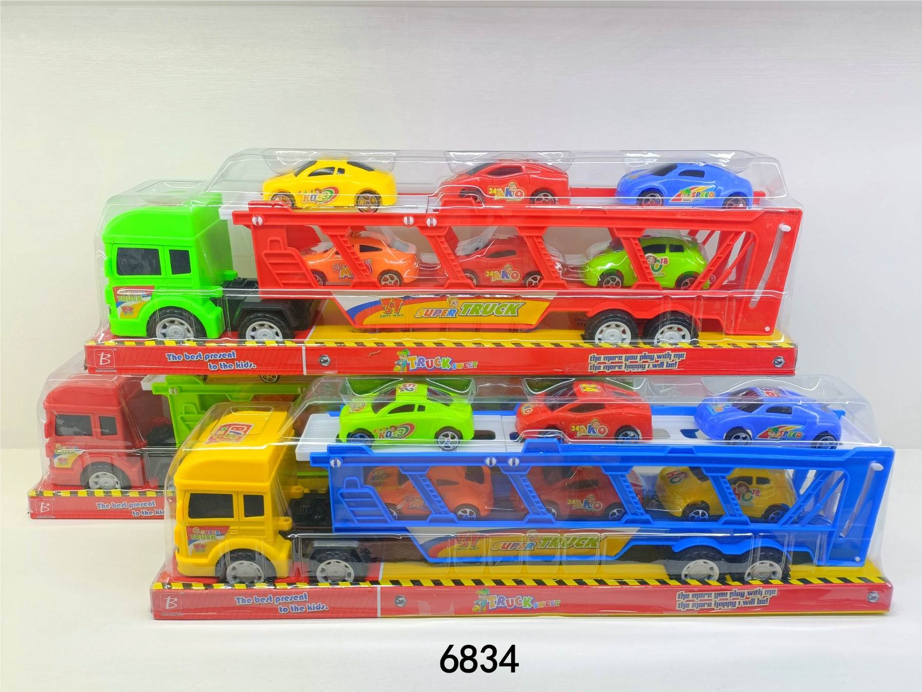 Инерционный трейлер Baolexing Toys, 48 шт/кор