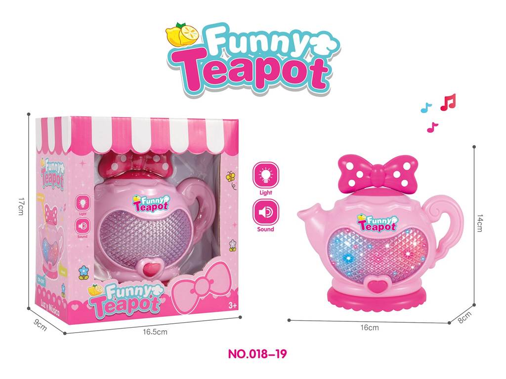Игровой чайный сервиз с имитацией света и звука