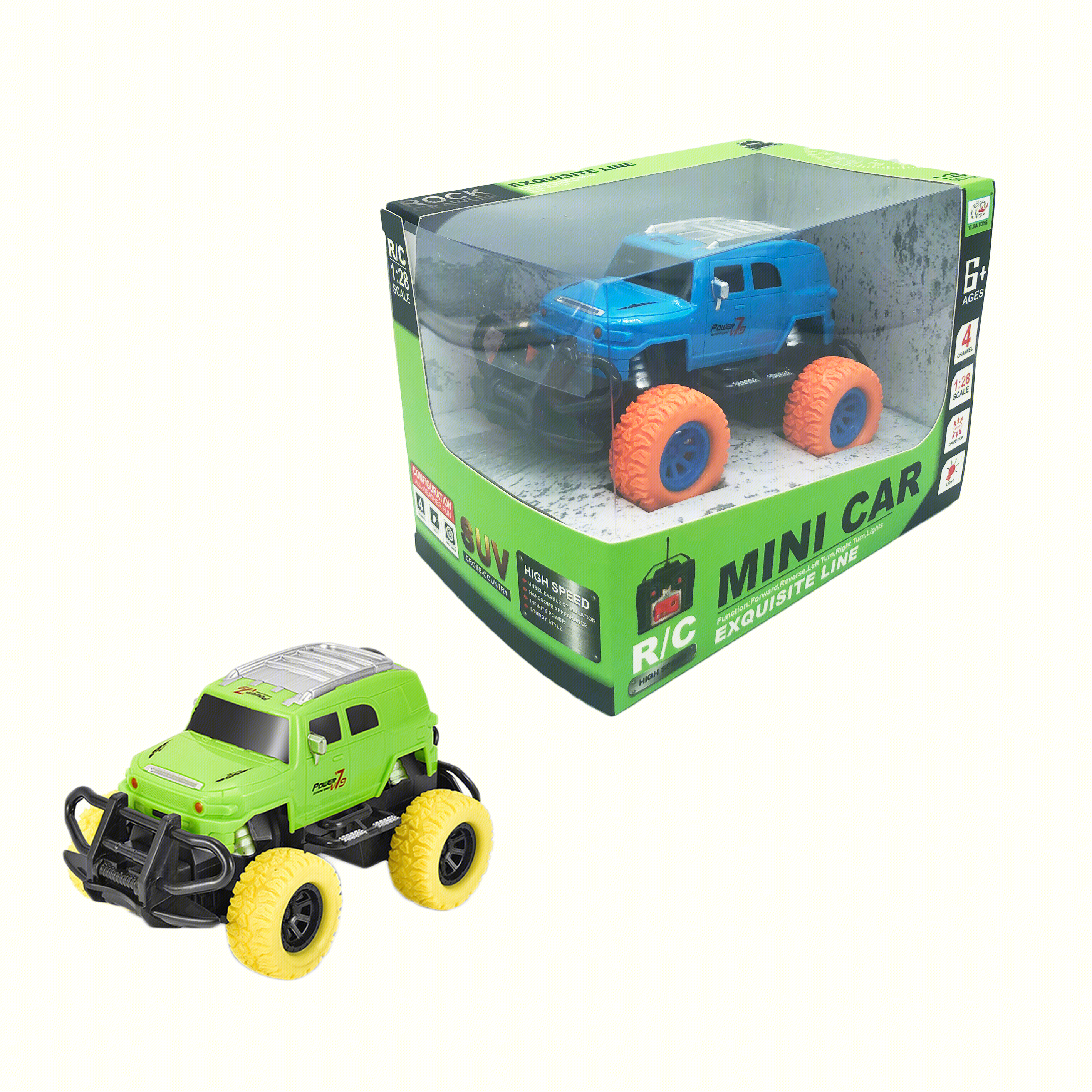 Радиоуправляемый внедорожник Toyota Land Cruiser 1:28