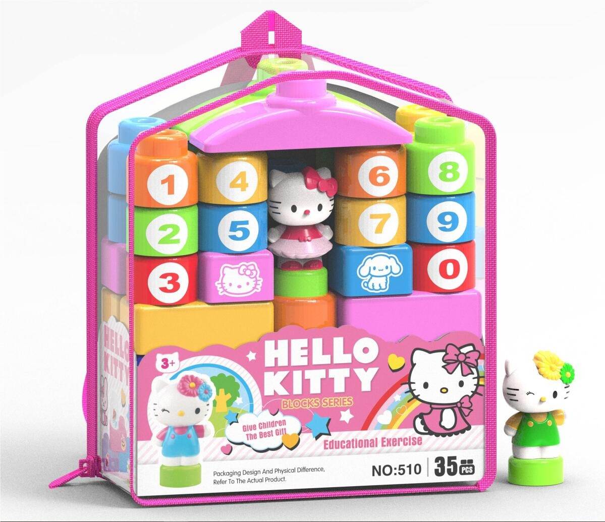 Конструктор Hello Kitty, 35 деталей
