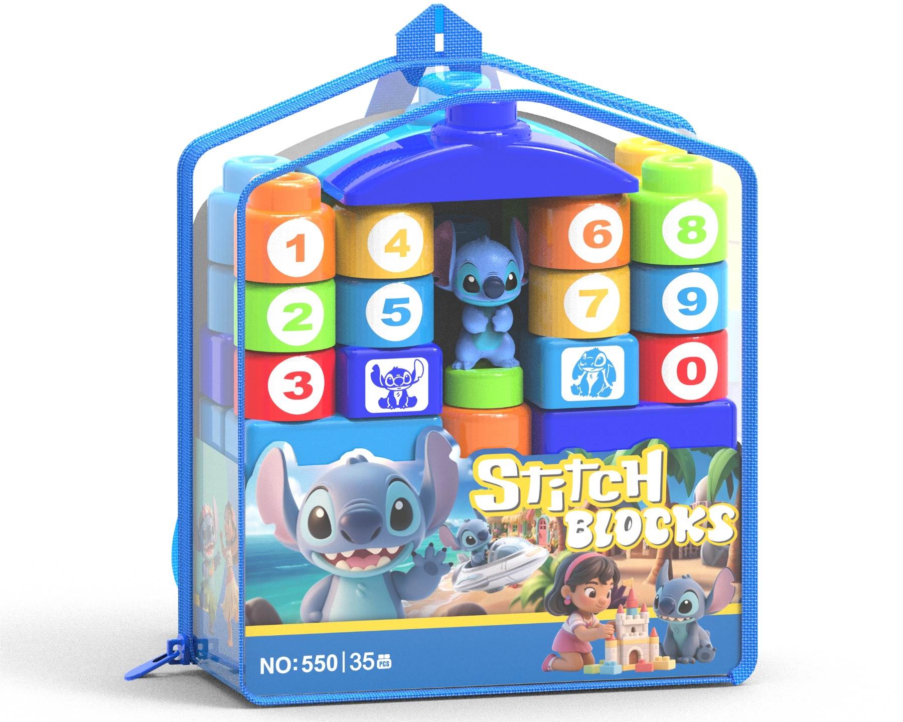 Конструктор STITCH, 35 деталей