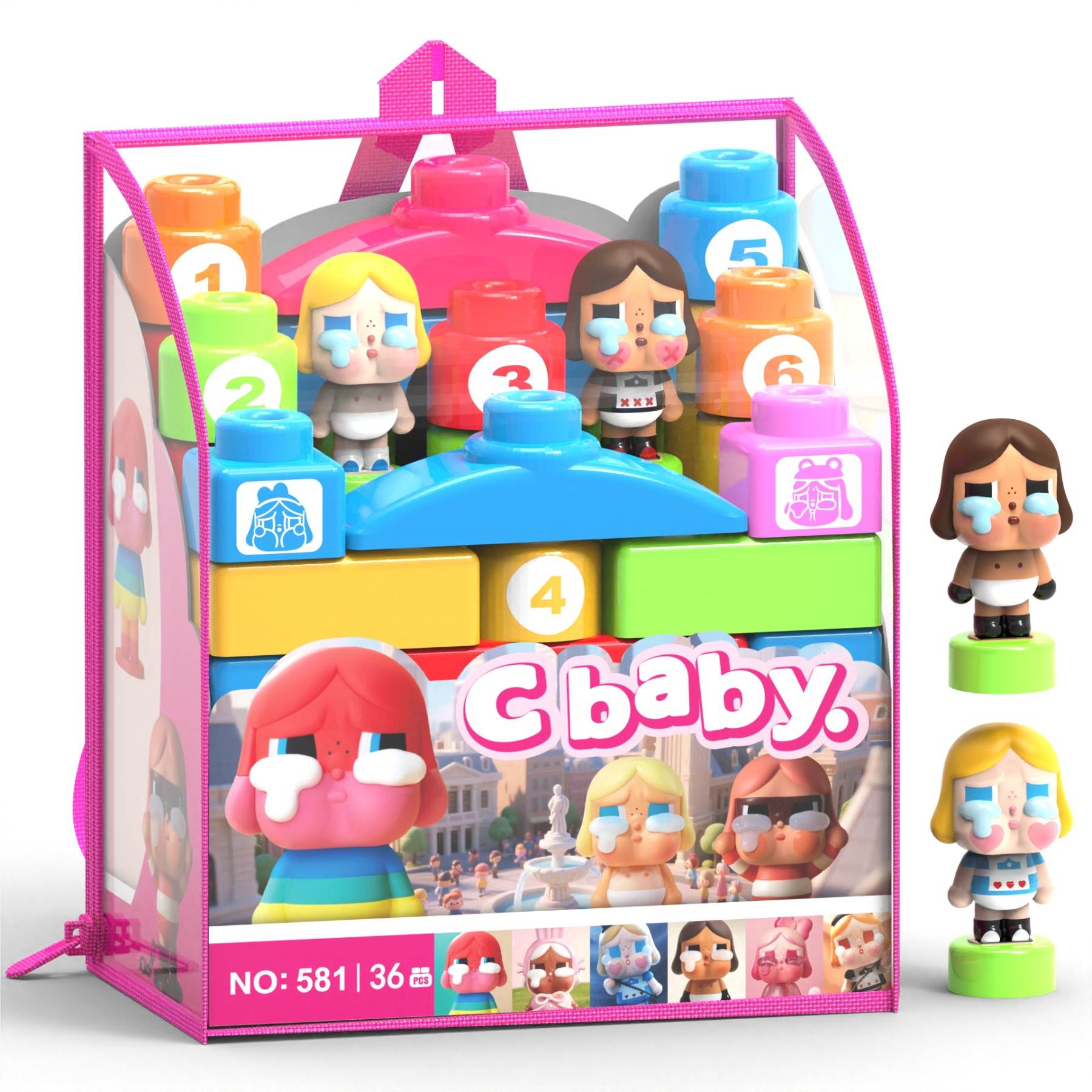 Конструктор Crybaby Crying Baby, 36 деталей