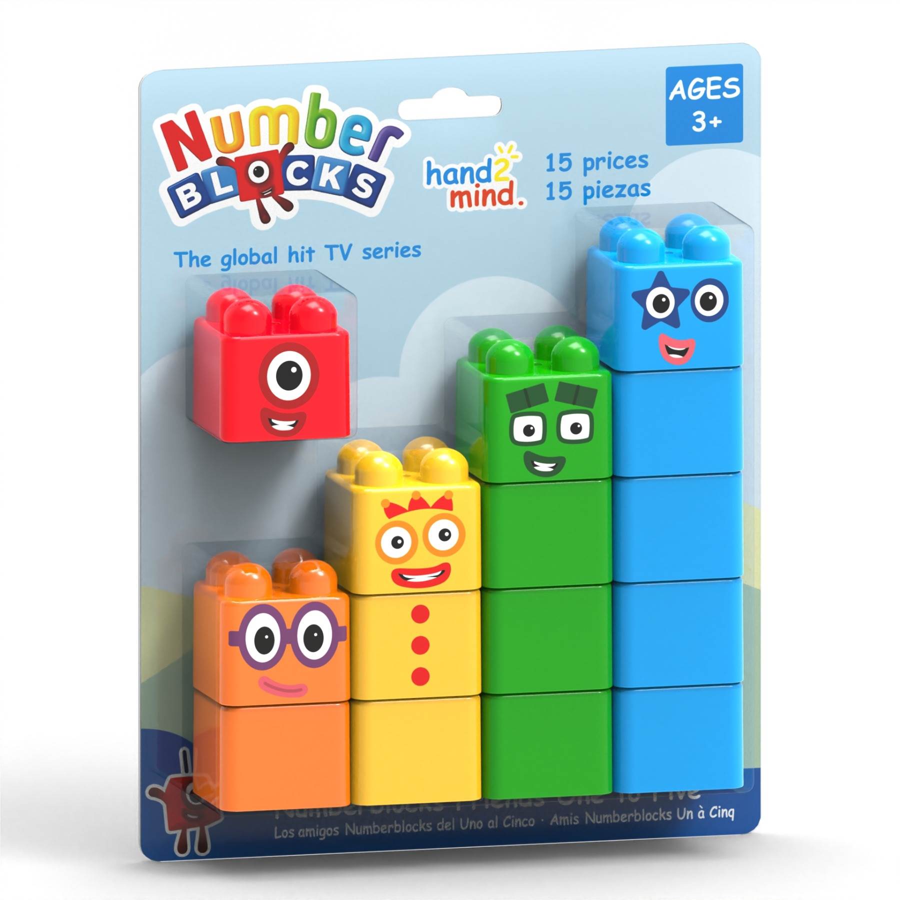 Numberblocks: Цифровые кубики, 15 шт.