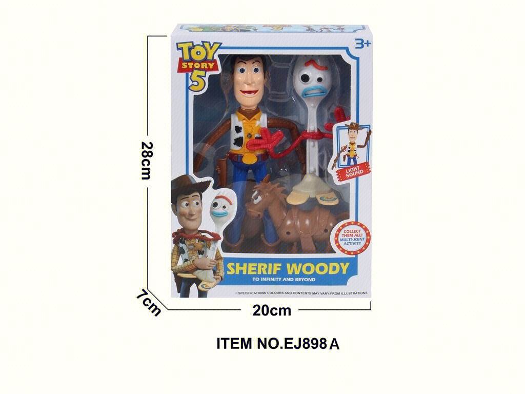 Интерактивная фигурка ковбоя из Истории Игрушек со звуком и светом
