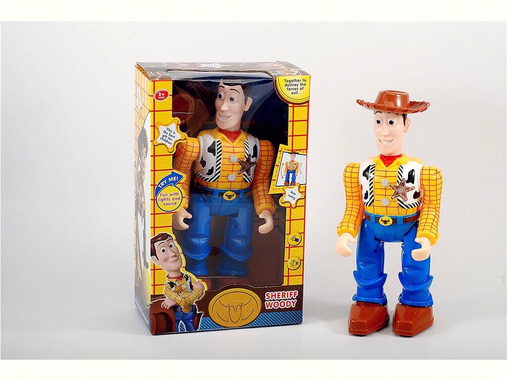 Электрический ковбой Toy Story: ходит, двигает руками, музыка, свет