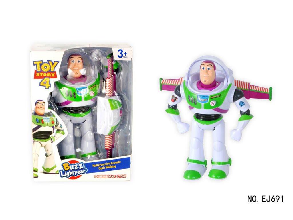 Космический солдат с крыльями Toy Story, музыка, свет