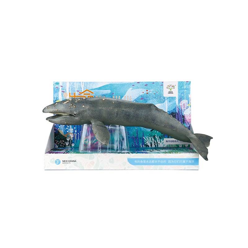 Игрушка "Серый кит" из винила, 12 шт/кор