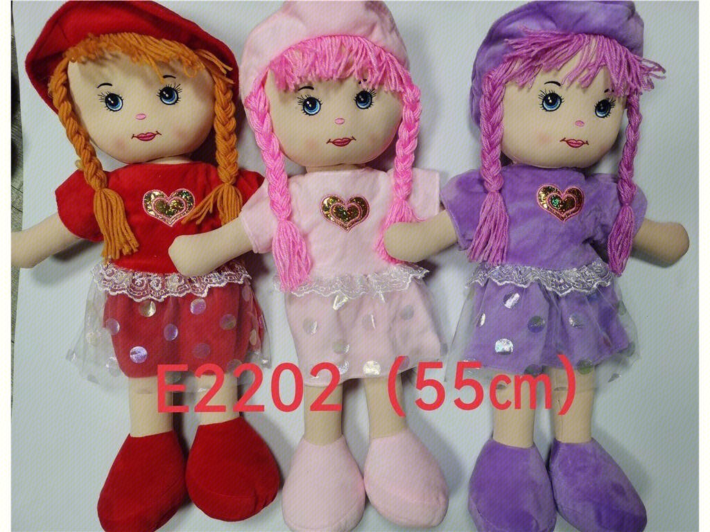 Мягкая кукла 55 см Crystal Super Soft Doll оптом