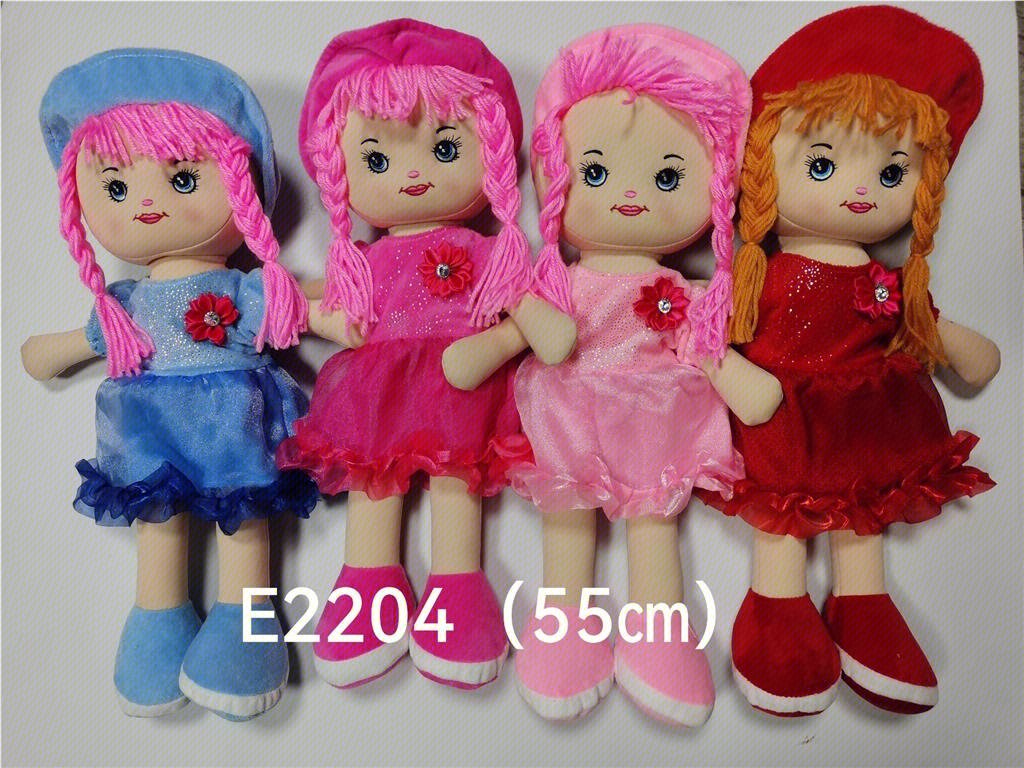 Мягкая кукла 55 см Crystal Super Soft Doll оптом