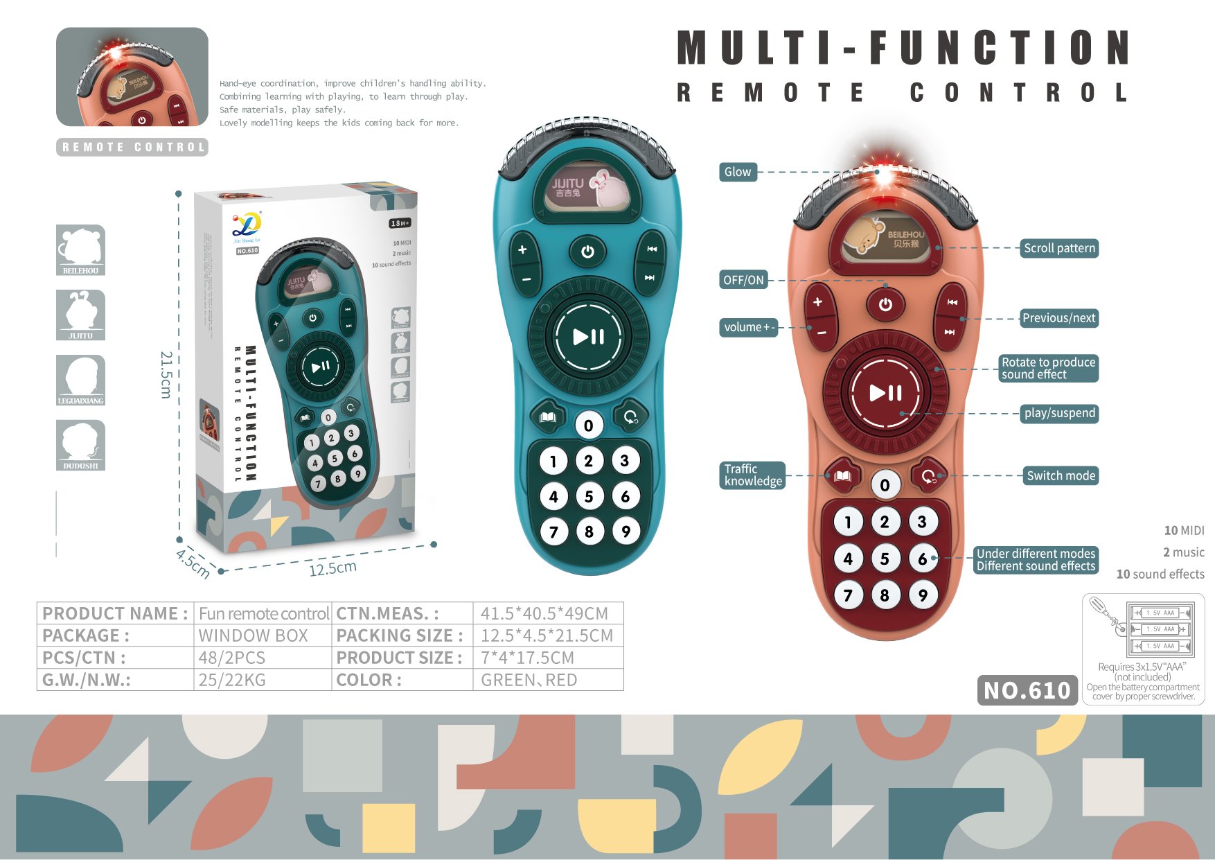 Радиоуправляемая игрушка "Fun remote control"