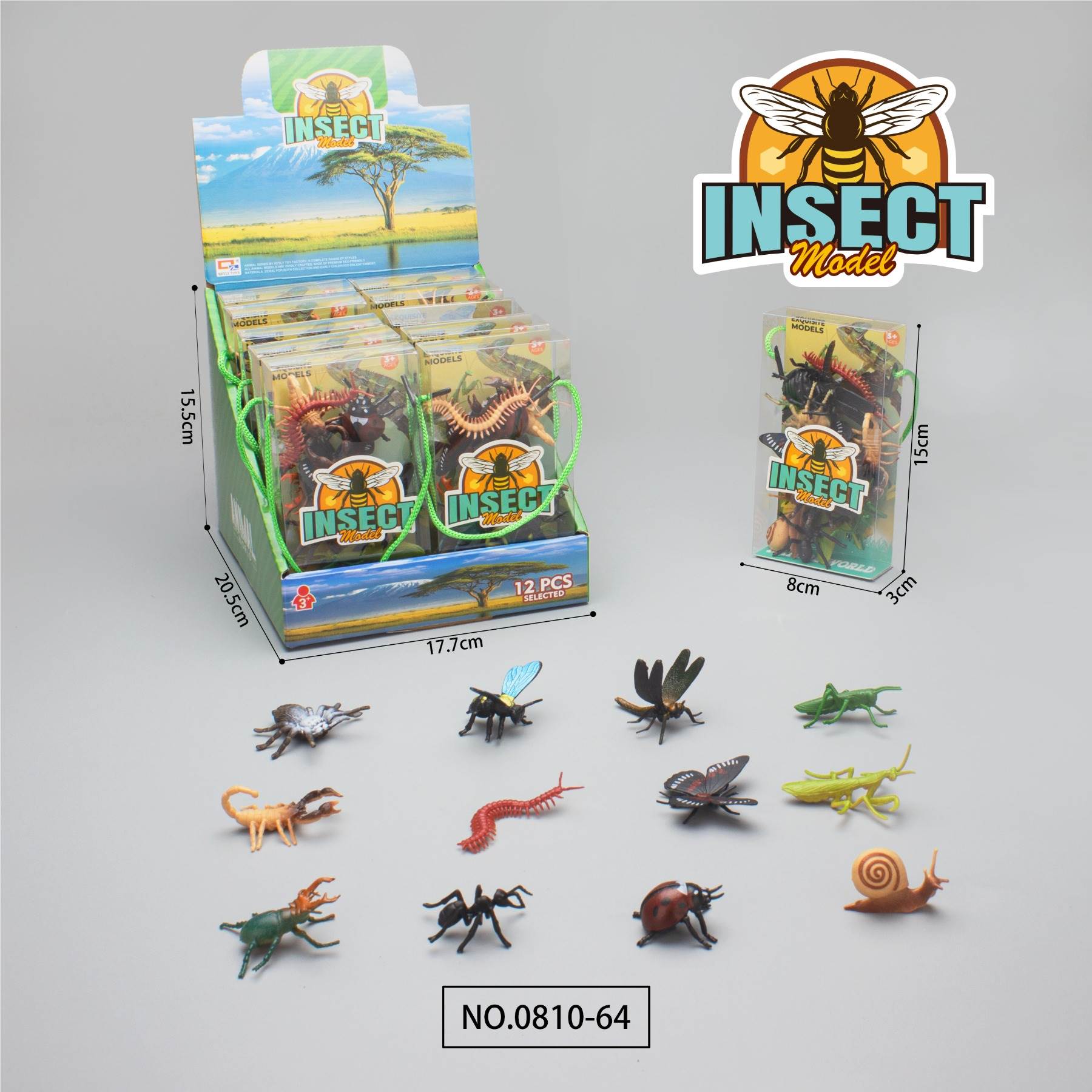 Насекомые: Набор игрушек для детей