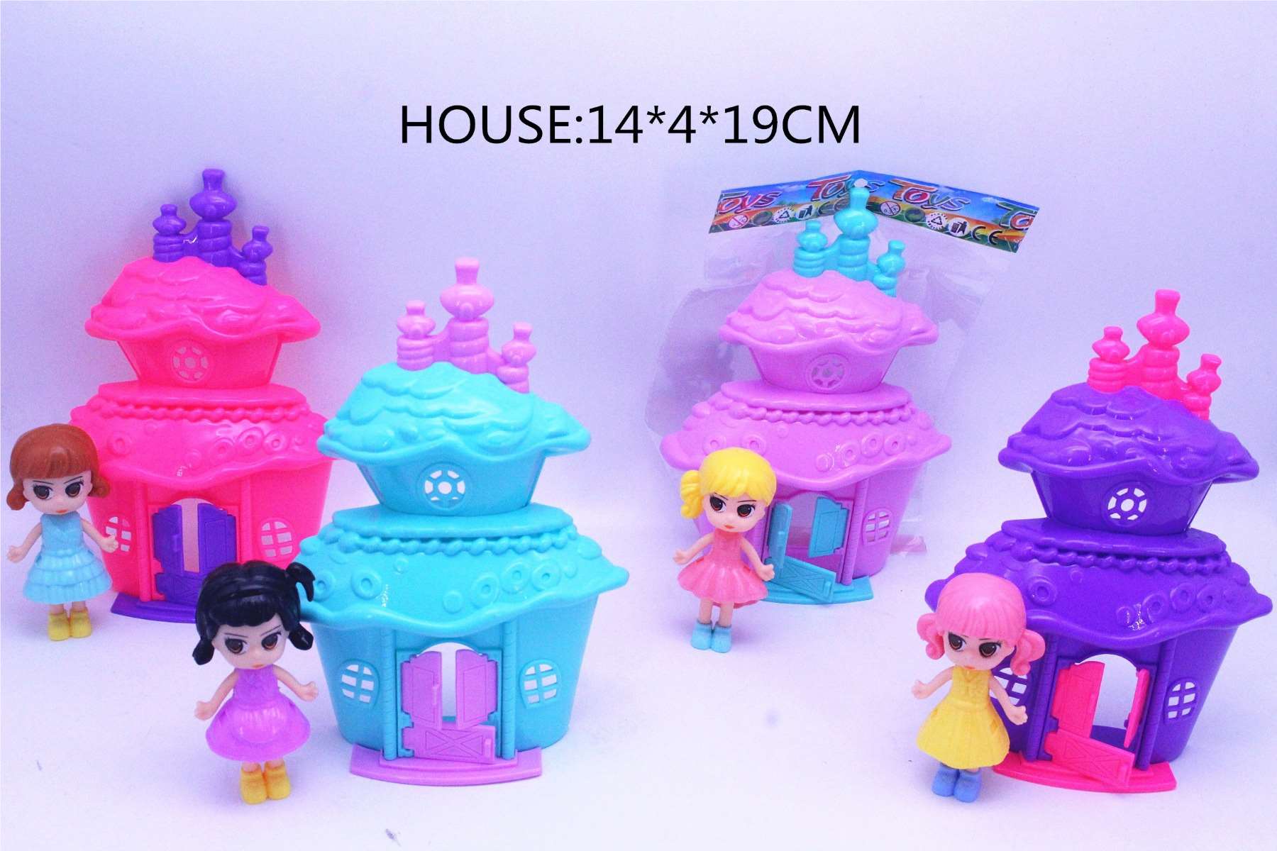 Игрушка "Замок маленькой девочки", 4 цвета