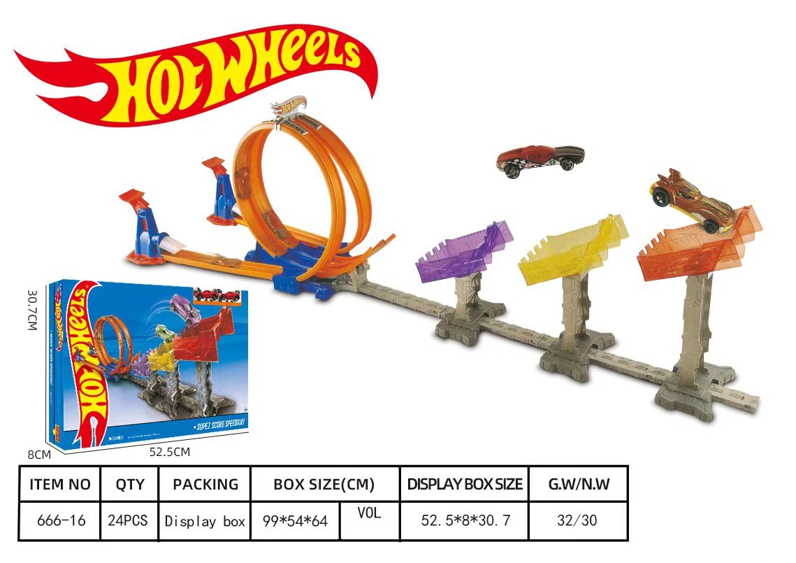 Hot Wheels: Трек с пусковой установкой для прыжков