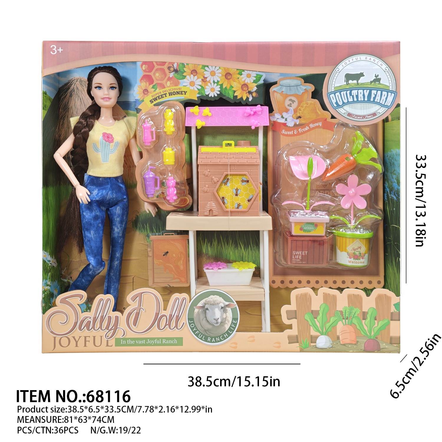 Кукла Барби 28 см в подарочной упаковке