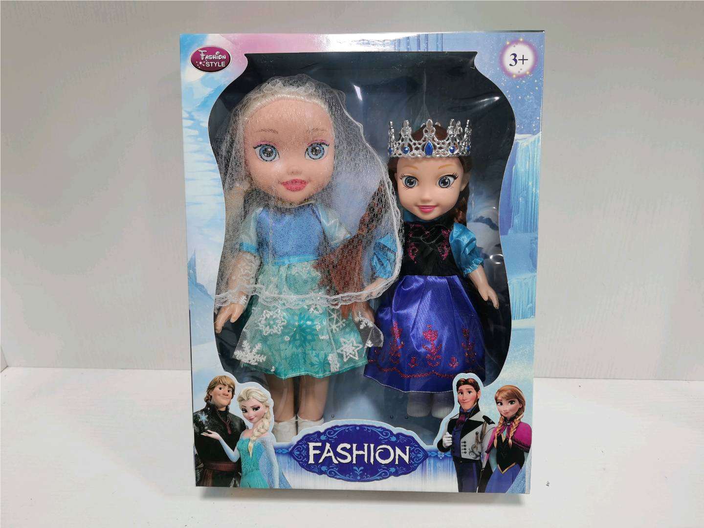 Кукла 14 дюймов "Ледяная Снежинка" в коробке с окном