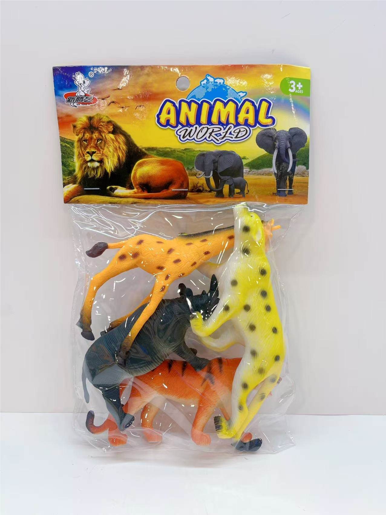 Набор из 4 фигурок животных