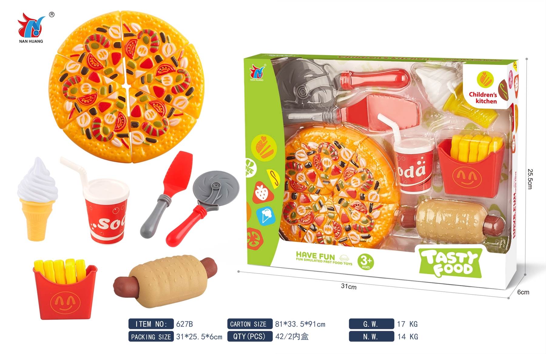 Игровой набор "Пицца": кухня для детей