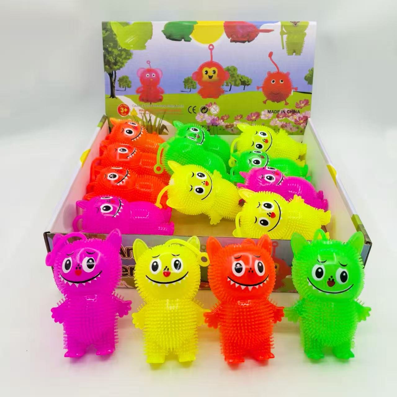 Светящиеся фигурки Labubu, 12 шт. в дисплей-боксе