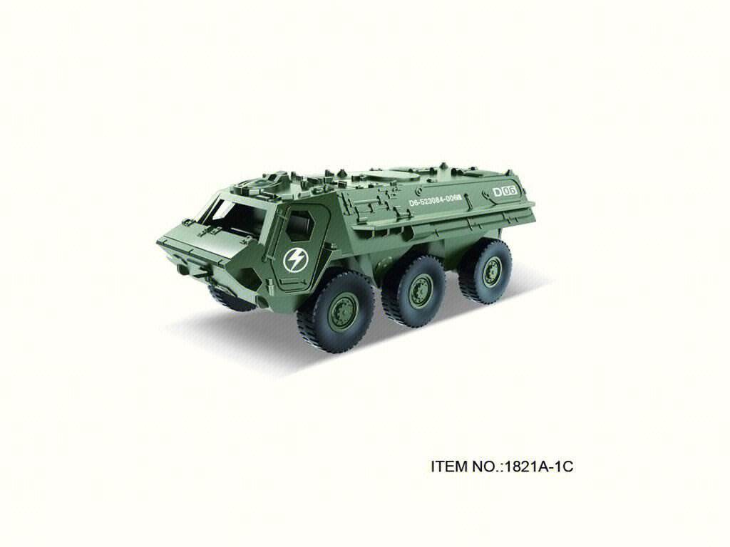 Военная машинка из сплава 1:72, инерционная