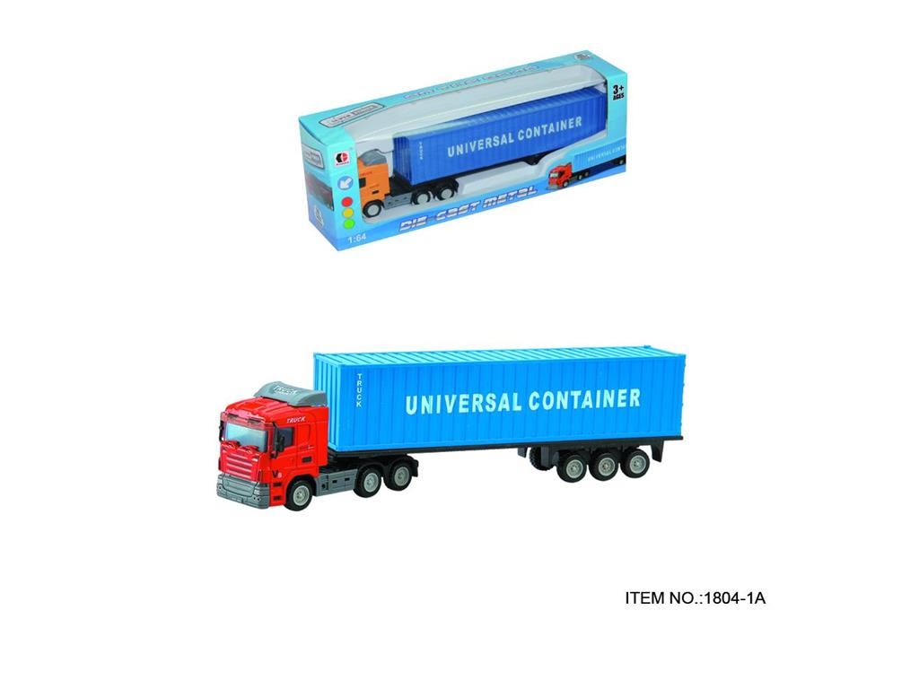 Металлическая модель контейнеровоза 1:64