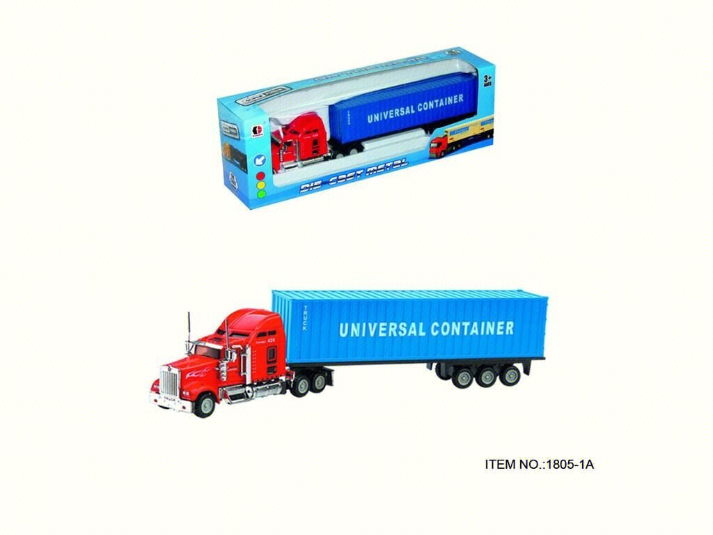 Металлическая модель контейнеровоза 1:64