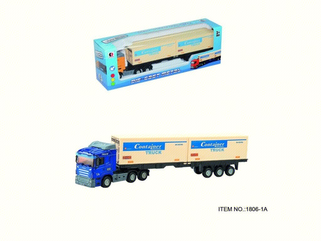 Металлическая модель контейнеровоза 1:48
