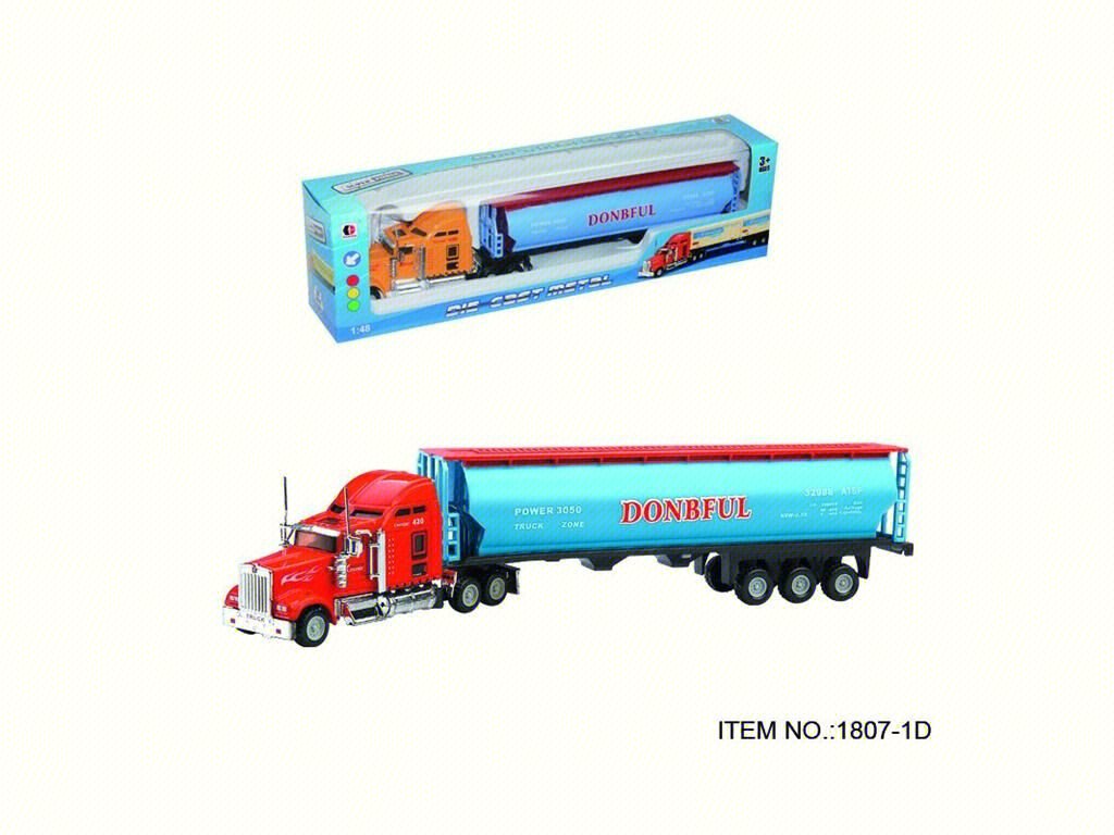 Металлическая модель контейнеровоза 1:48