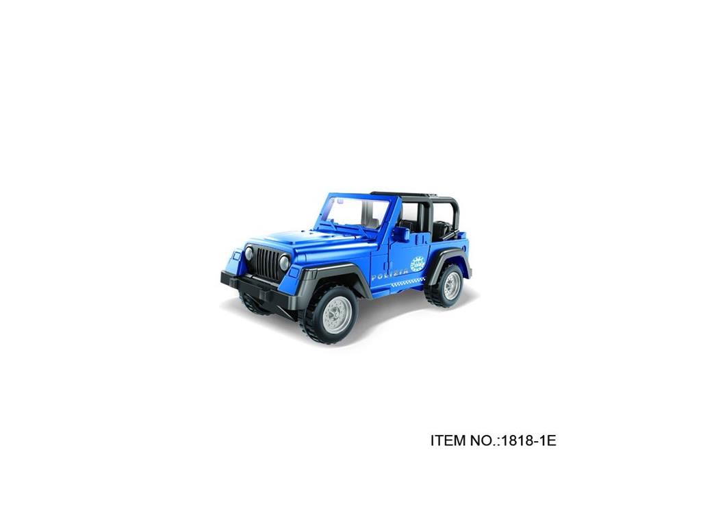 Металлические машинки полиции 1:72, серия