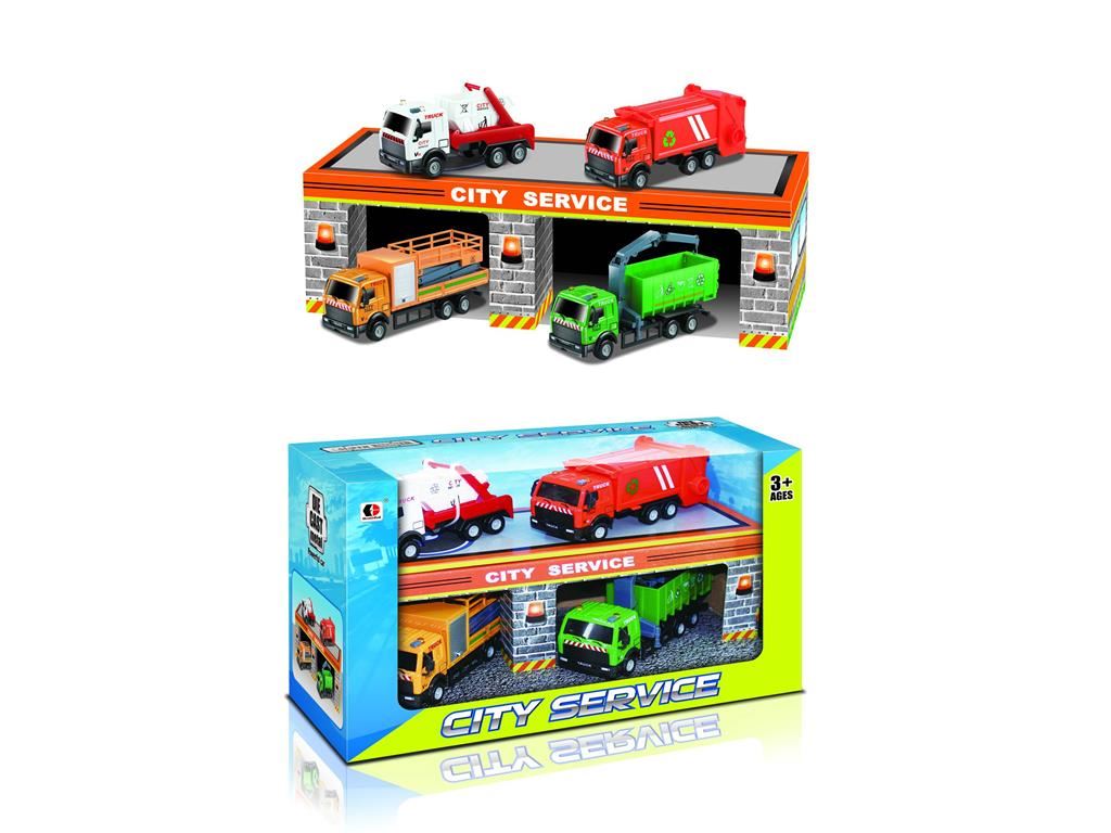 Игровой набор 1:64 "Спецтехника"