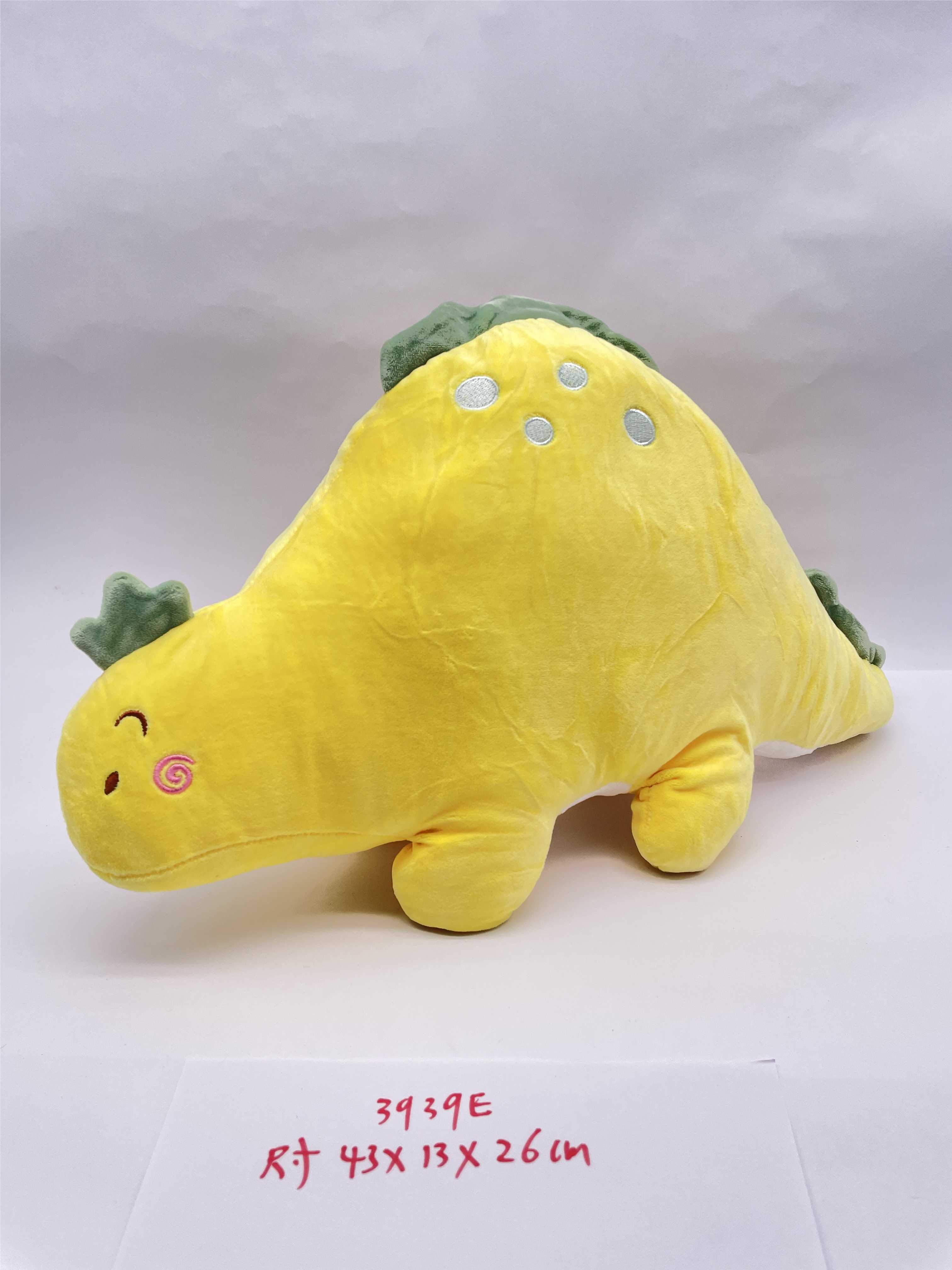 Мягкая игрушка динозавр из ткани, 43*26 см