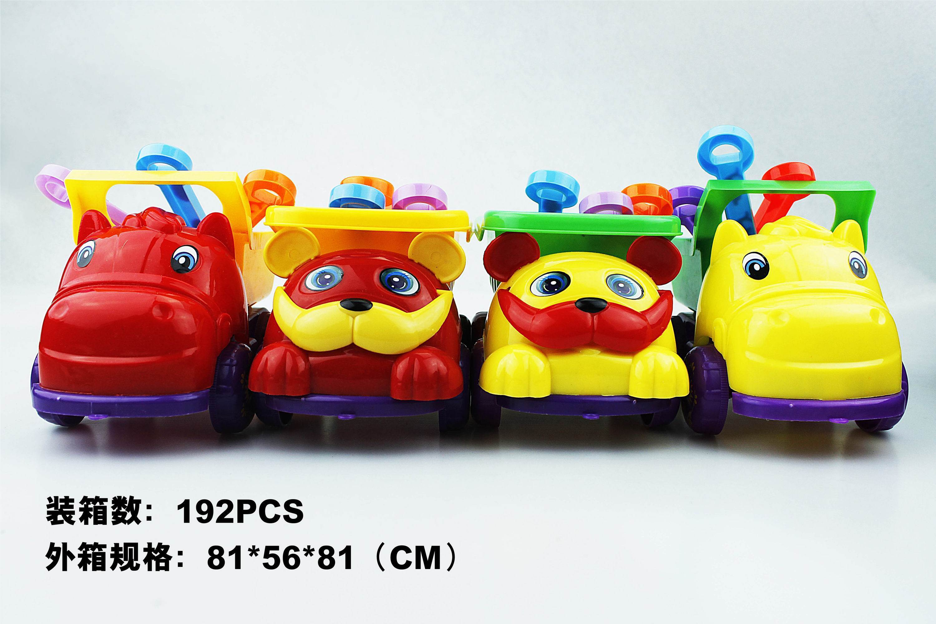 Игрушечный транспорт "Ма+虎" в сетке, 192 шт/кор
