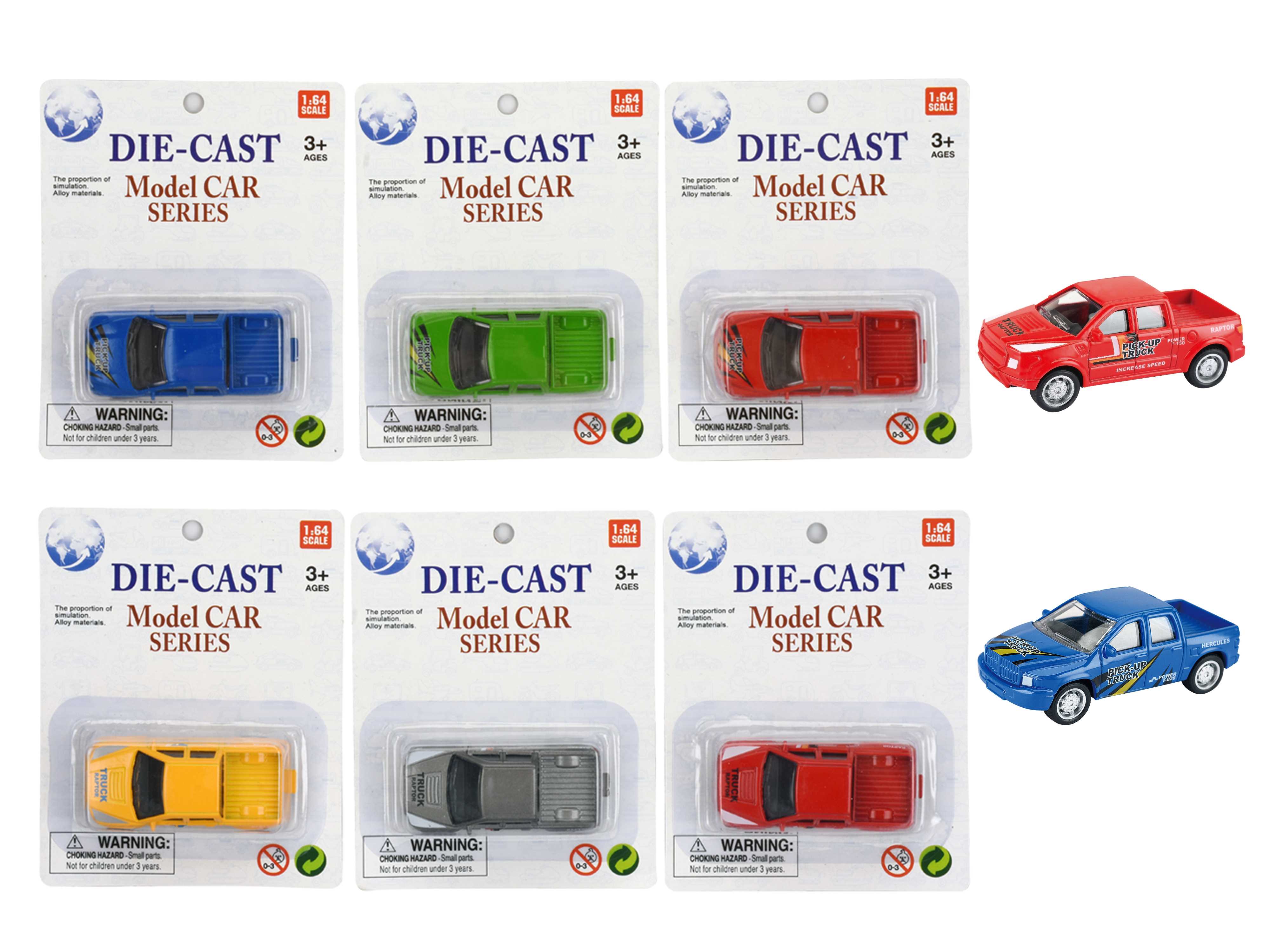Мини-модели машинок Dodge Ford, сплав, блистер