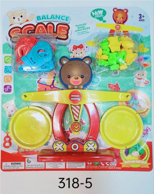 Развивающая игра-балансир "Веселый медвежонок"