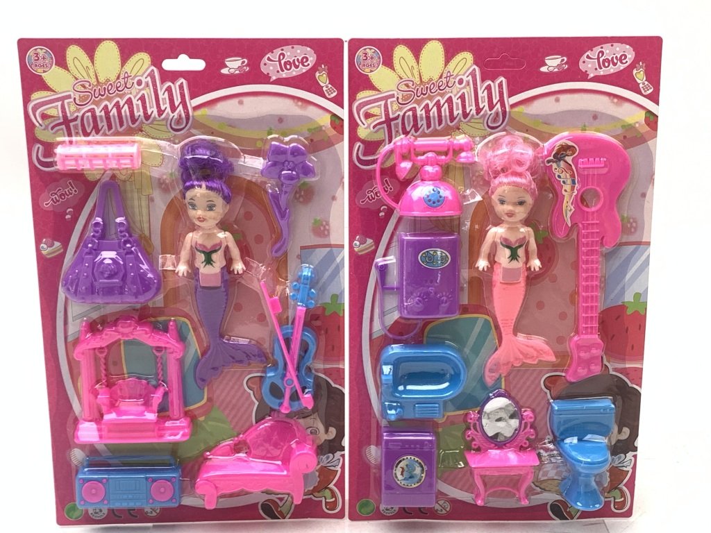 Игрушечная мебель для кукольного домика