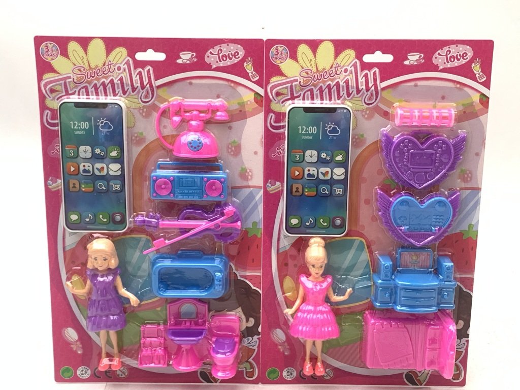 Игрушечная мебель для кукольного домика