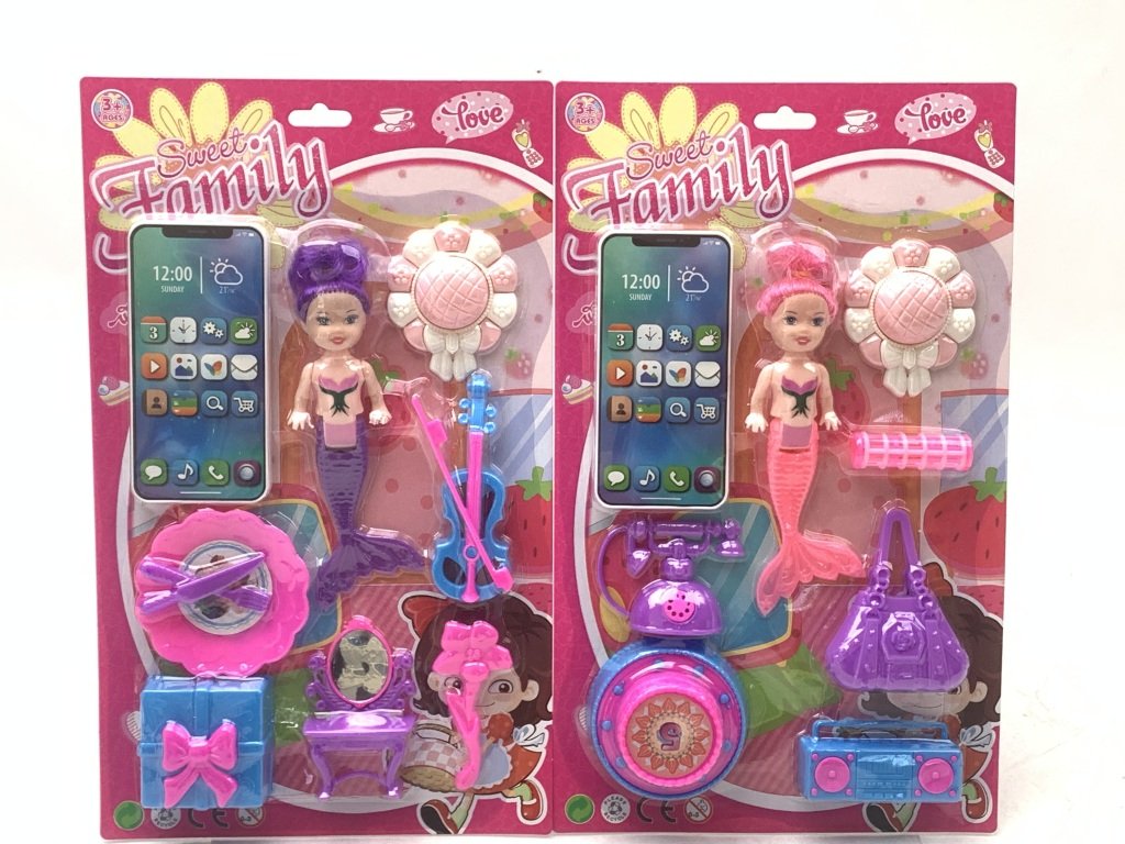 Игрушечная мебель для кукольного домика