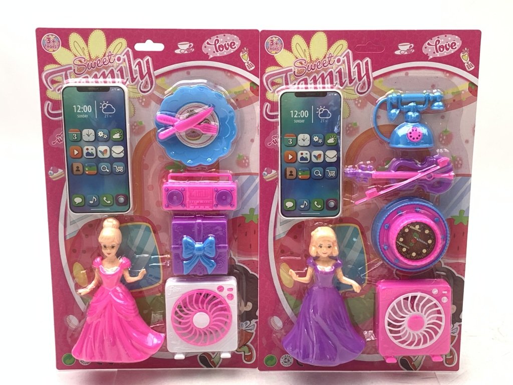 Игрушечная мебель для кукольного домика