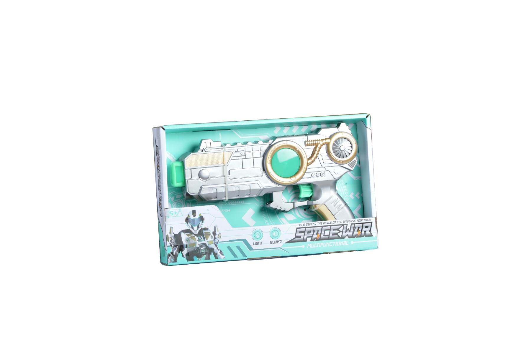 Космический пистолет Space Gun, 48 шт/коробка