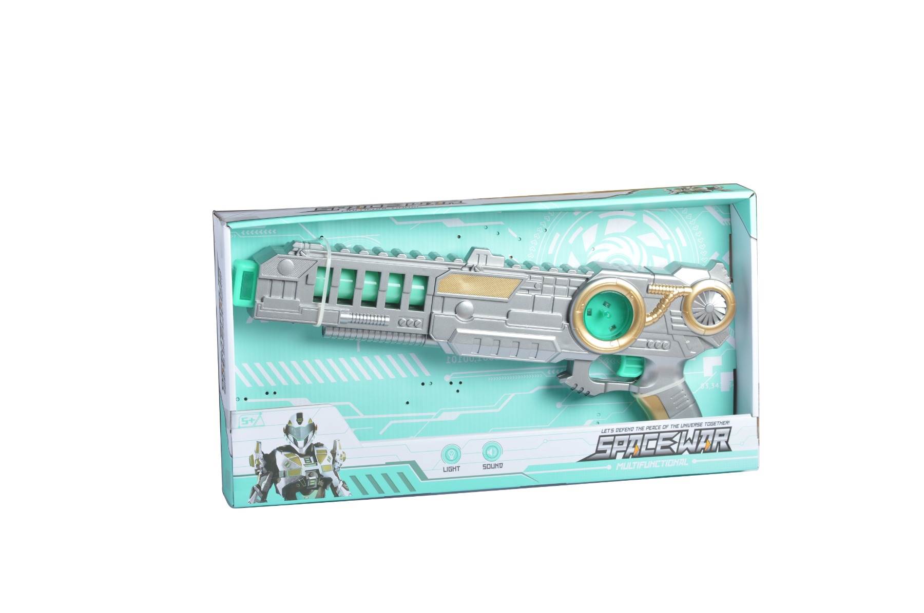 Космический пистолет Space Gun, 48 шт/кор