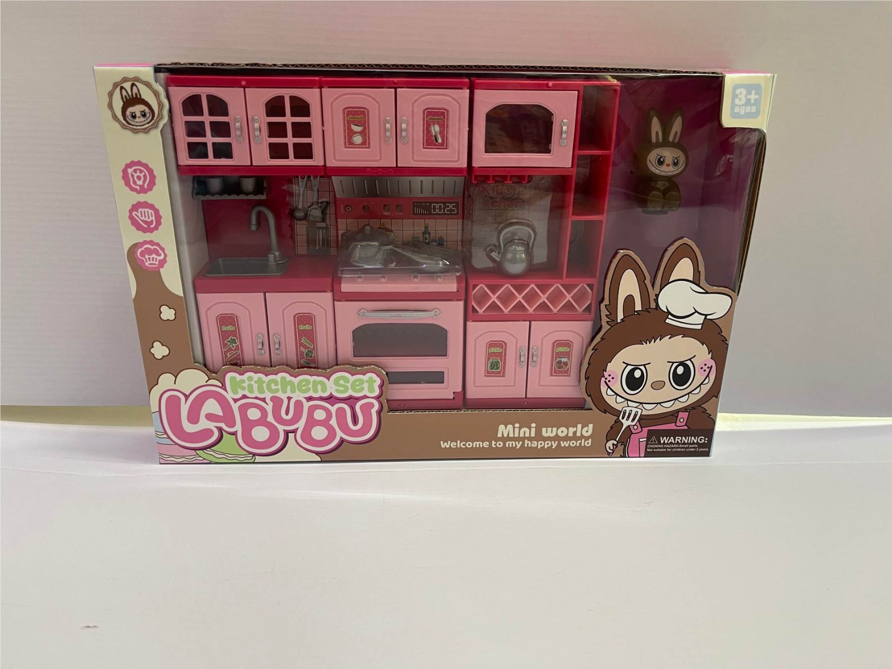 Игровой набор "Кухня" в коробке с окном