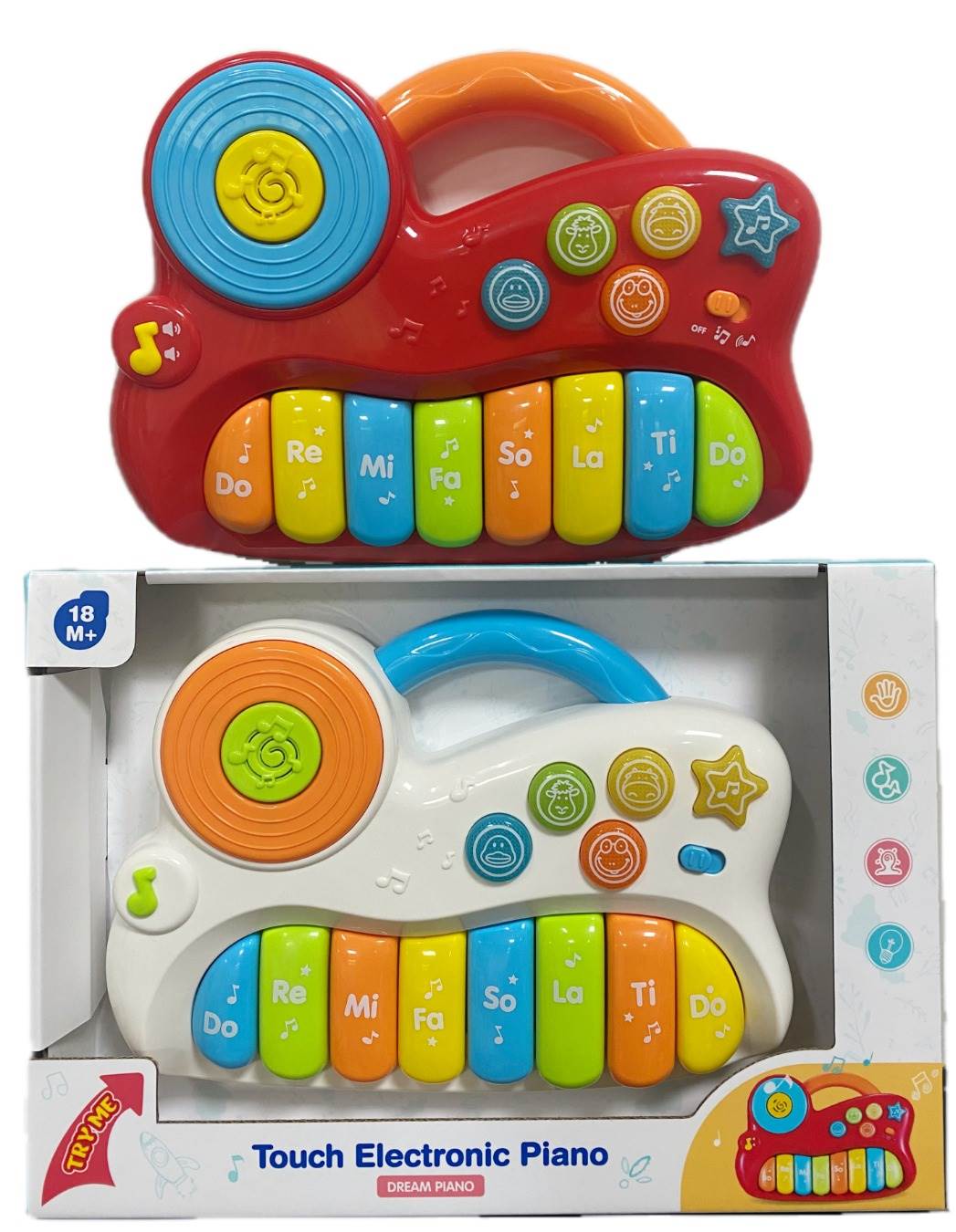 Мини-пианино детское, электронное, 8 тонов