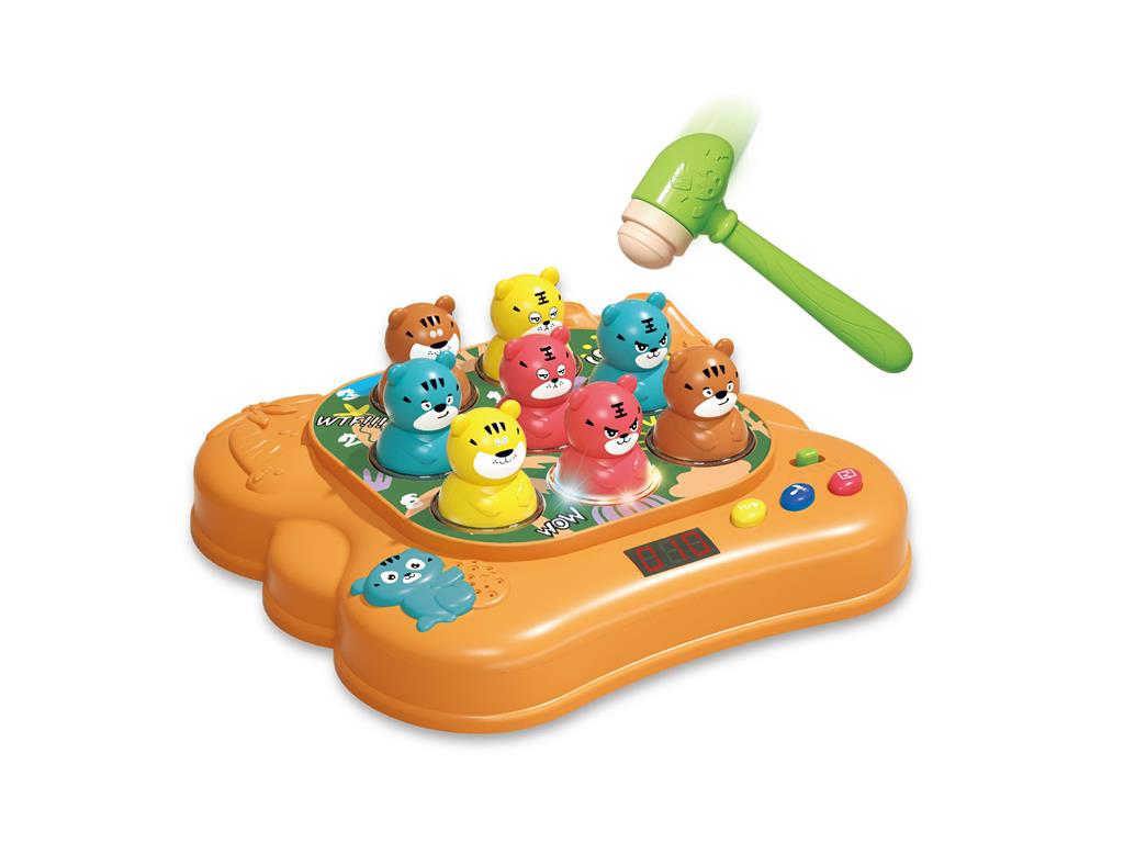 Интерактивная игра-стучалка «Тигриный рай» с наклейками