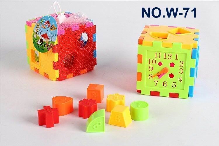 Квадратные блоки-пазлы 10x10, развивающая игрушка