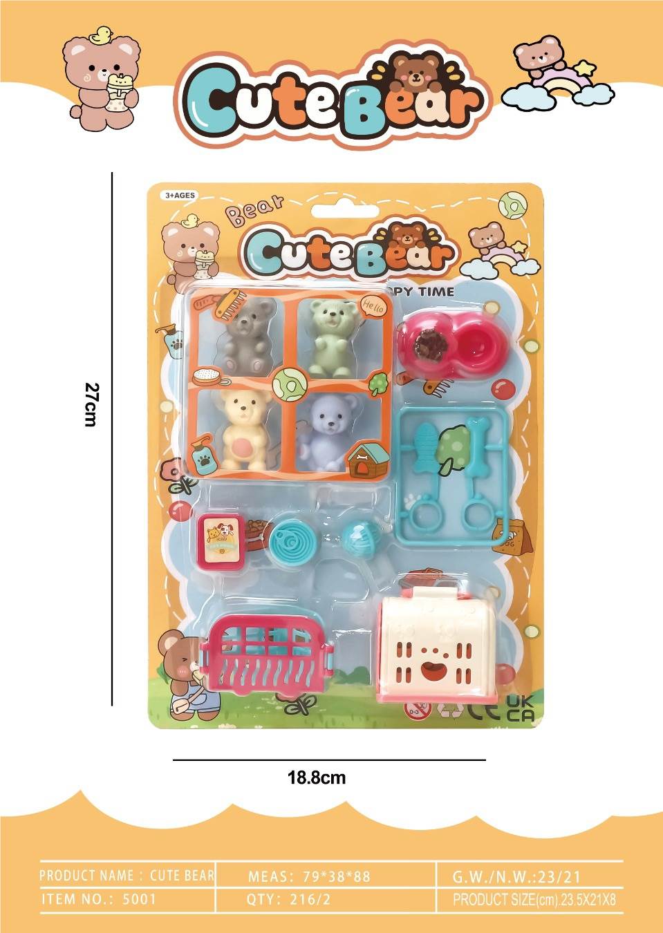 Игровой набор "Насекомые" для сюжетно-ролевых игр