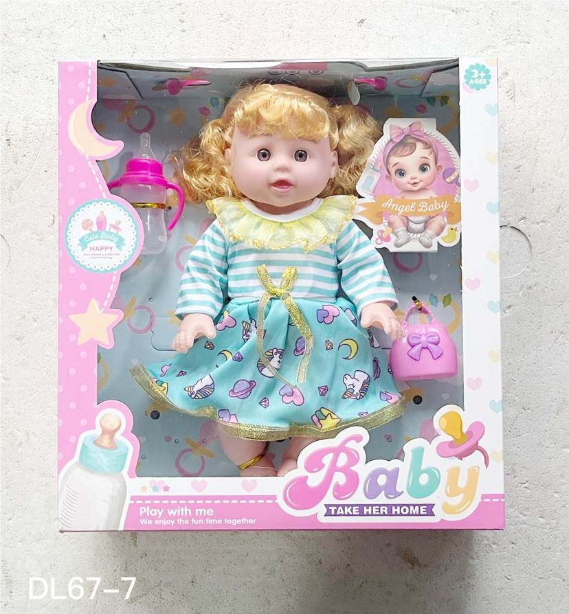 Кукла 14 дюймов с аксессуарами и одеждой, разные цвета